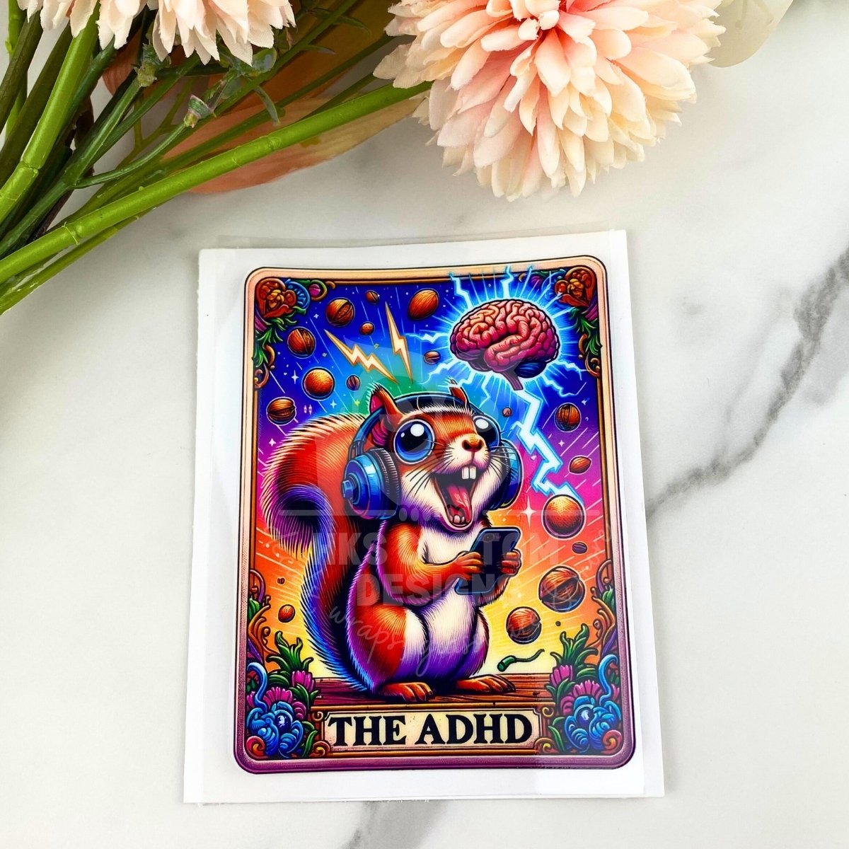 The ADHD | 4" Tarot Decals