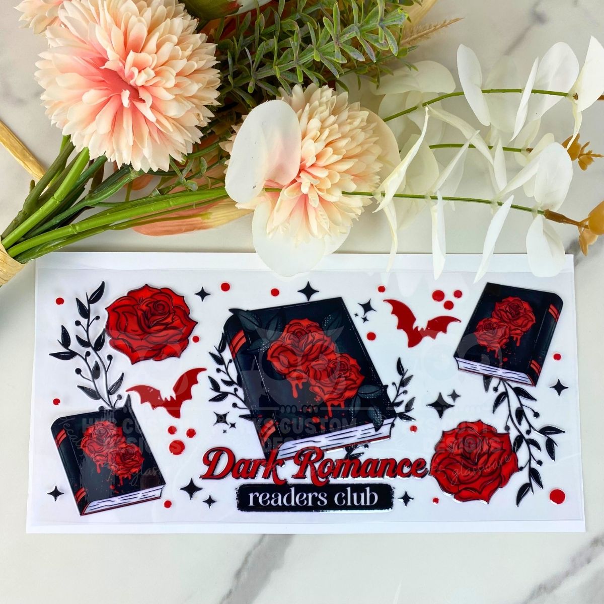 Dark Romance Readers Club | 16 oz UV DTF Wrap