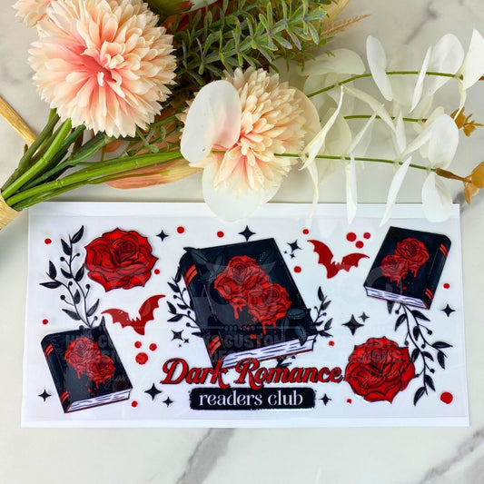Dark Romance Readers Club | 16 oz UV DTF Wrap