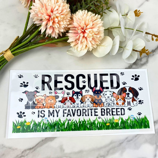 Rescued | 16 oz UV DTF Wrap
