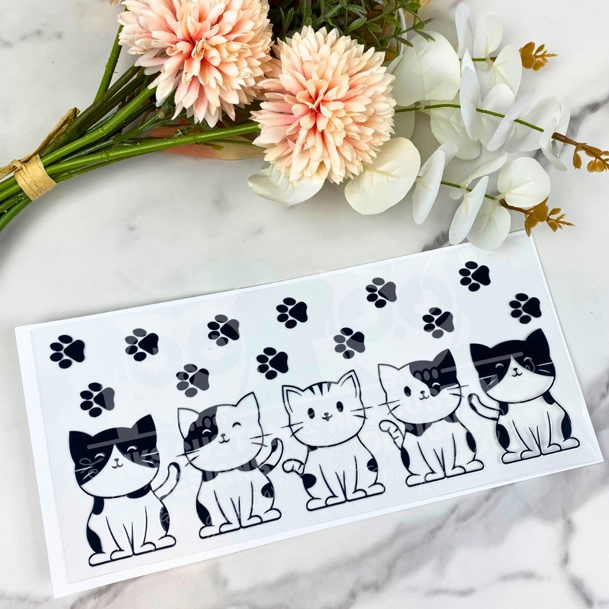 Cats | 16 oz UV DTF Wrap