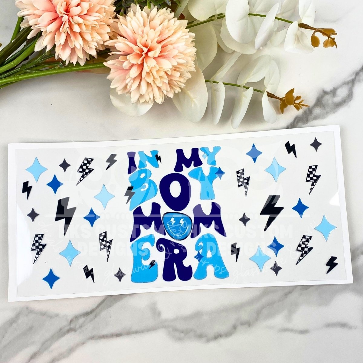 Boy Mom | 16 oz UV DTF Wrap