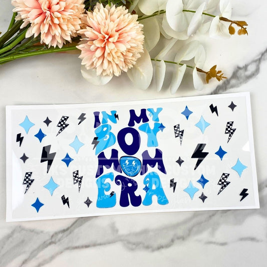 Boy Mom | 16 oz UV DTF Wrap