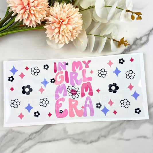 Girl Mom | 16 oz UV DTF Wrap