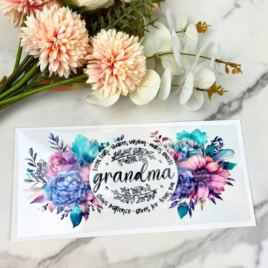 Grandma | 16 oz UV DTF Wrap