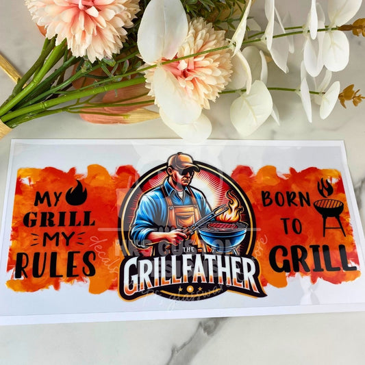 Grillfather | 16 oz UV DTF Wrap