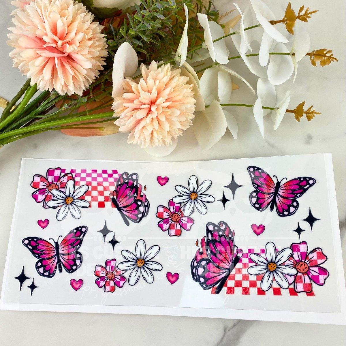 Butterfly2 | 16 oz UV DTF Wrap
