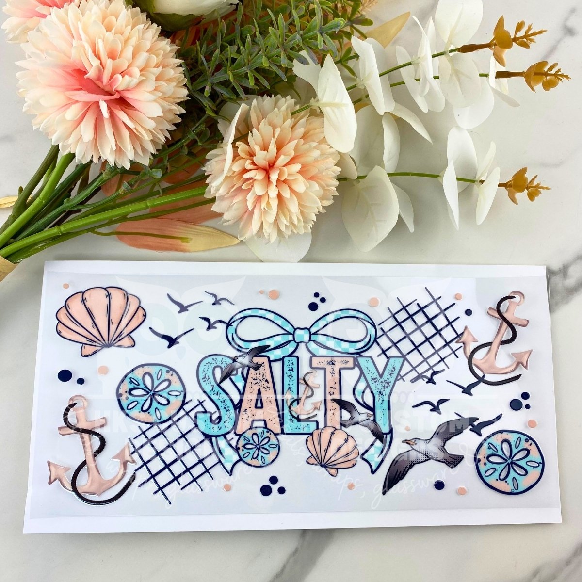 Salty | 16 oz UV DTF Wrap