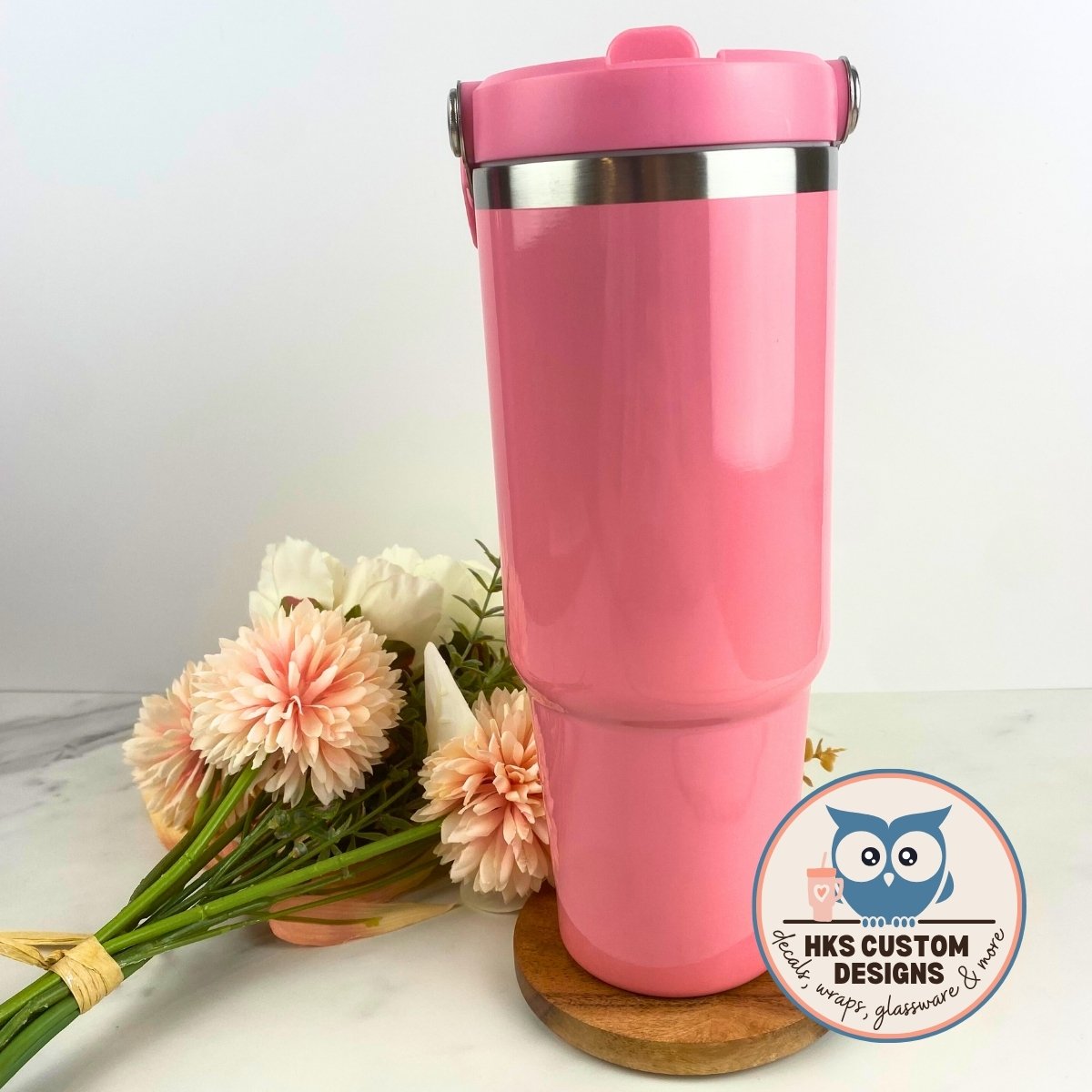 30 oz Stainless Steel Flip Lid