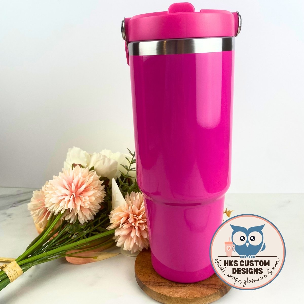 30 oz Stainless Steel Flip Lid