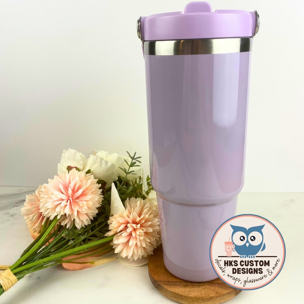 30 oz Stainless Steel Flip Lid