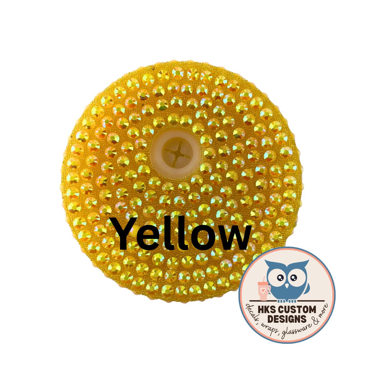 16 oz Rhinestone Lids