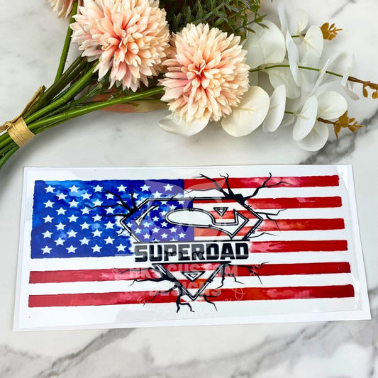 Superdad | 16 oz UV DTF Wrap