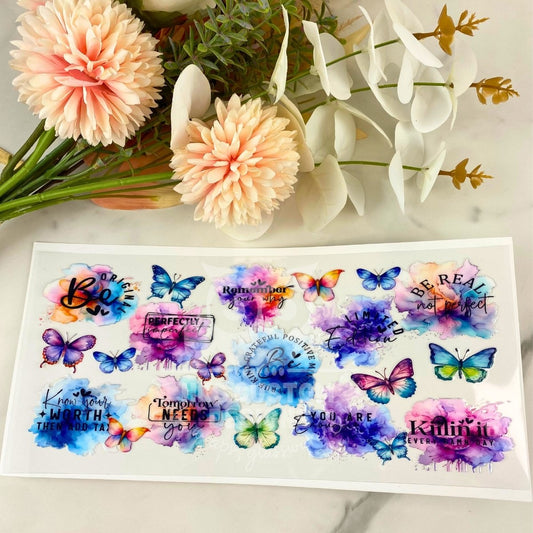 Affirmations3 | 16 oz UV DTF Wrap