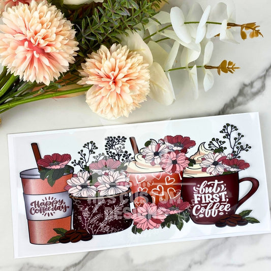 Coffee Mugs | 16 oz UV DTF Wrap