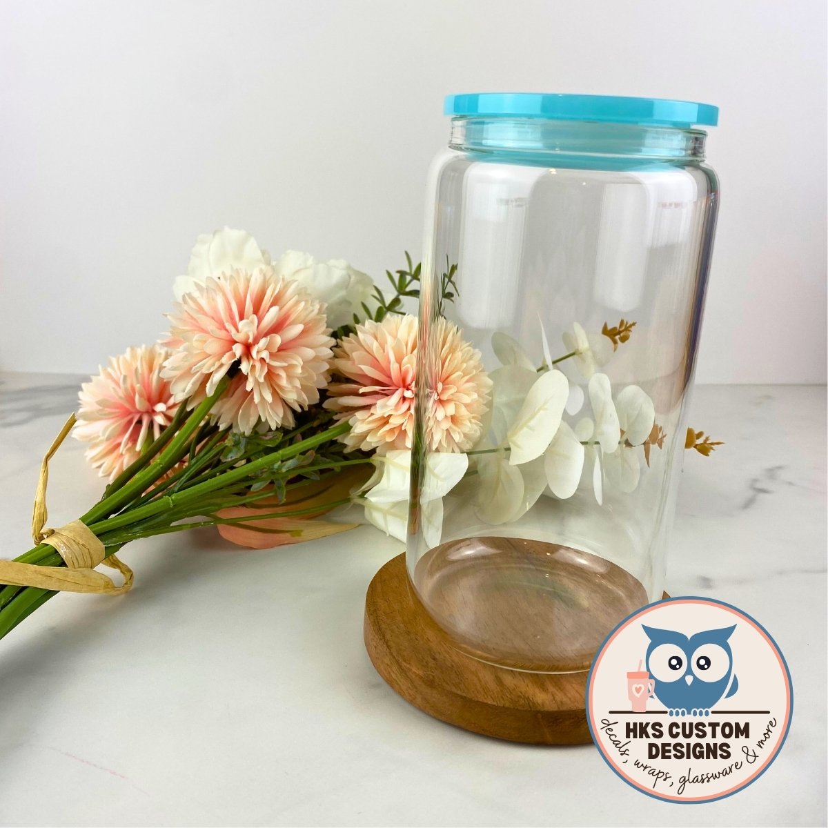 16 oz Clear Glass