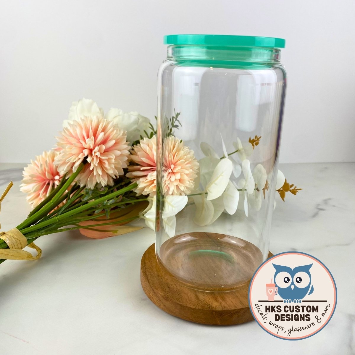 16 oz Clear Glass