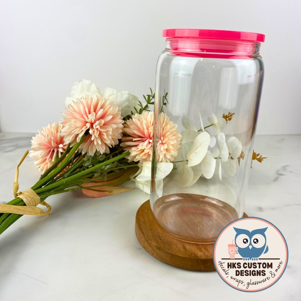 16 oz Clear Glass