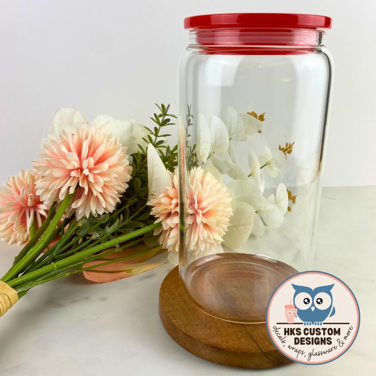 16 oz Clear Glass