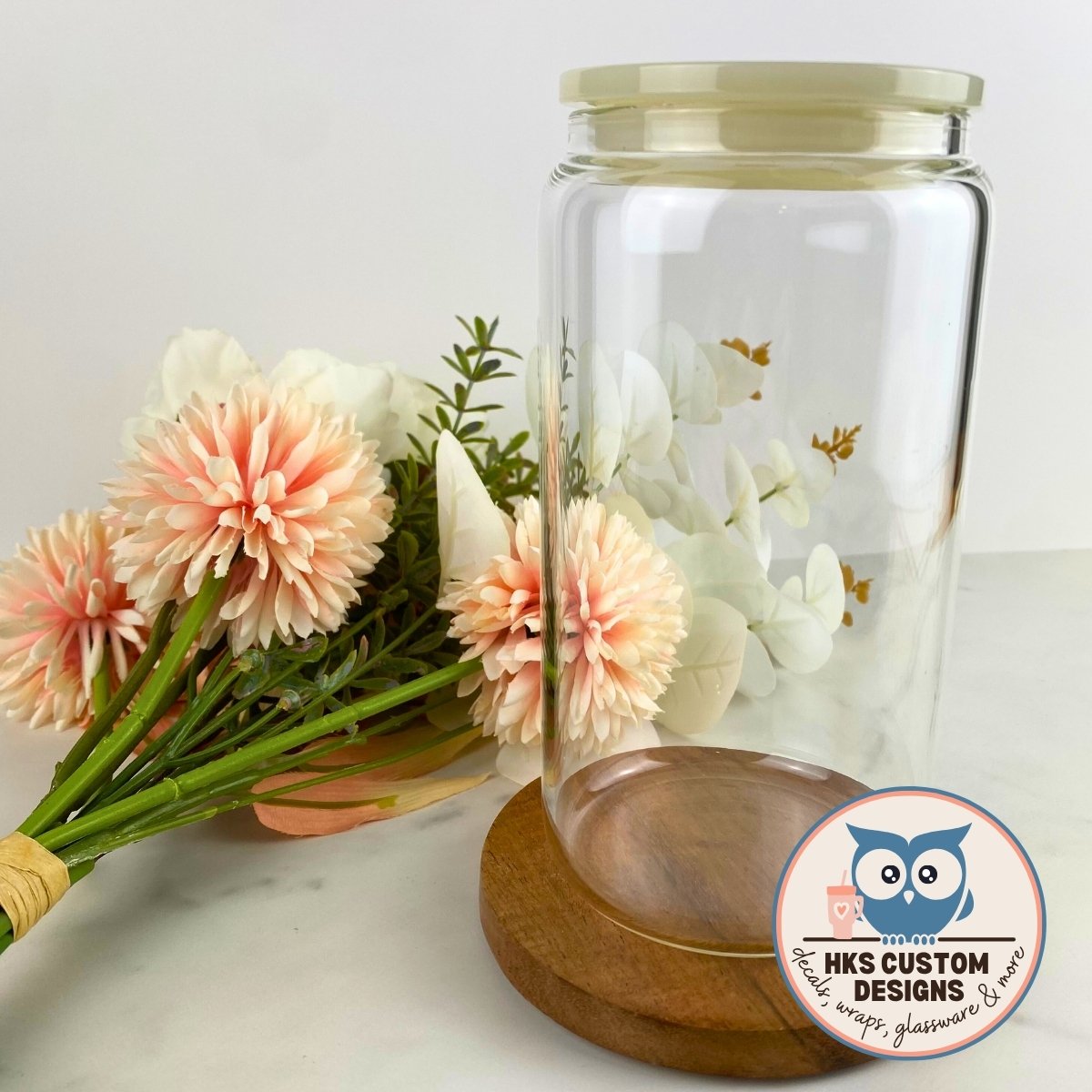 16 oz Clear Glass