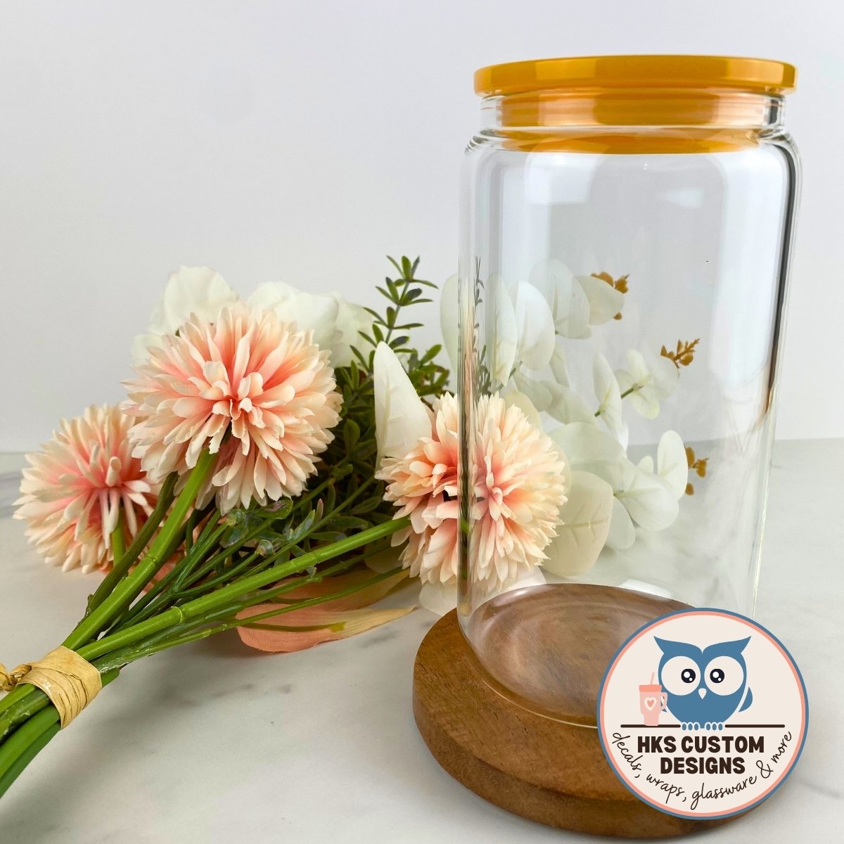 16 oz Clear Glass