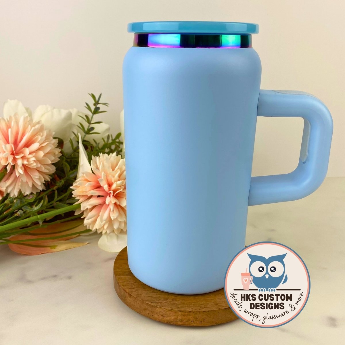 16 oz Stainless Steel with Handle