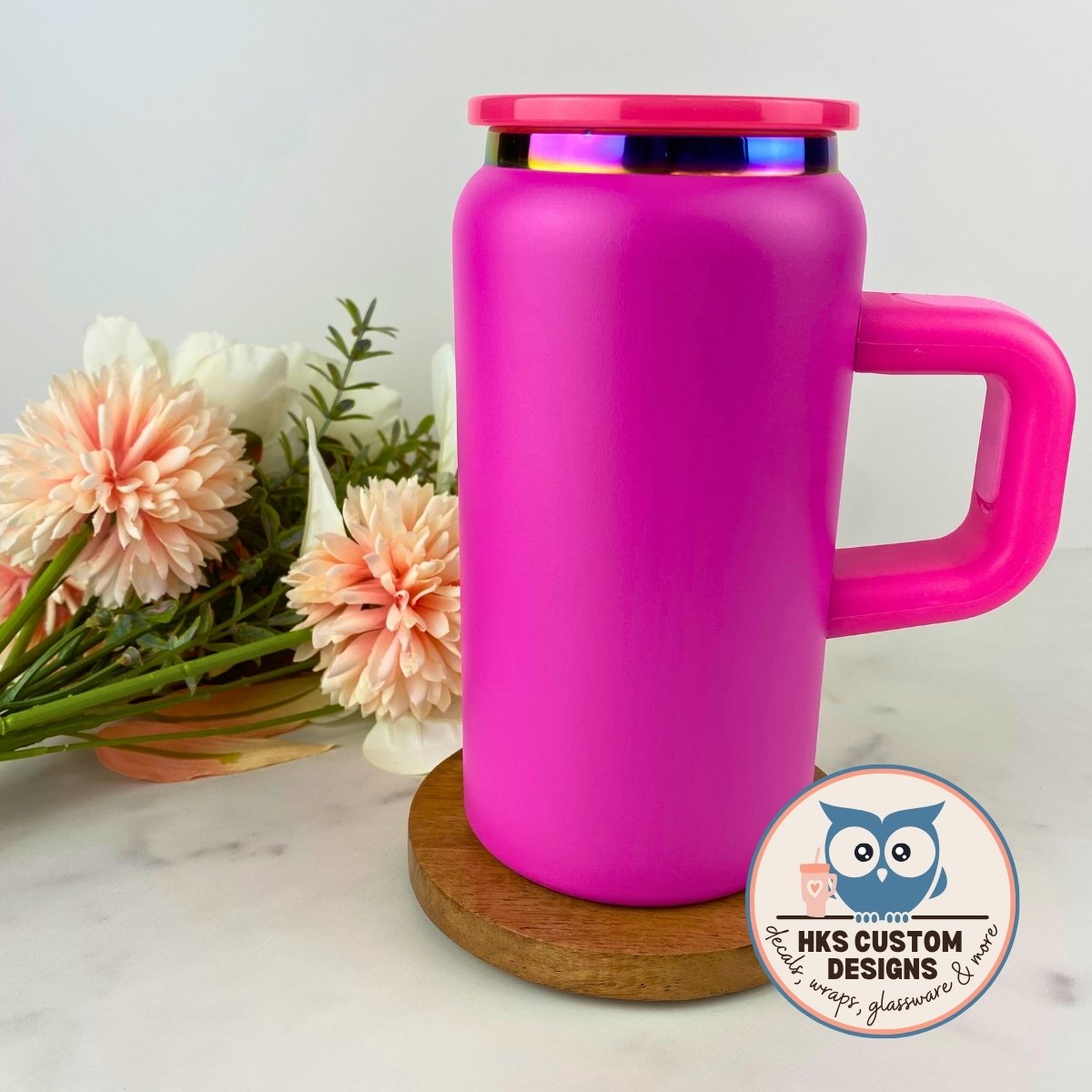 16 oz Stainless Steel with Handle