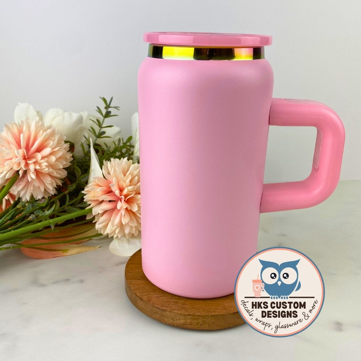 16 oz Stainless Steel with Handle