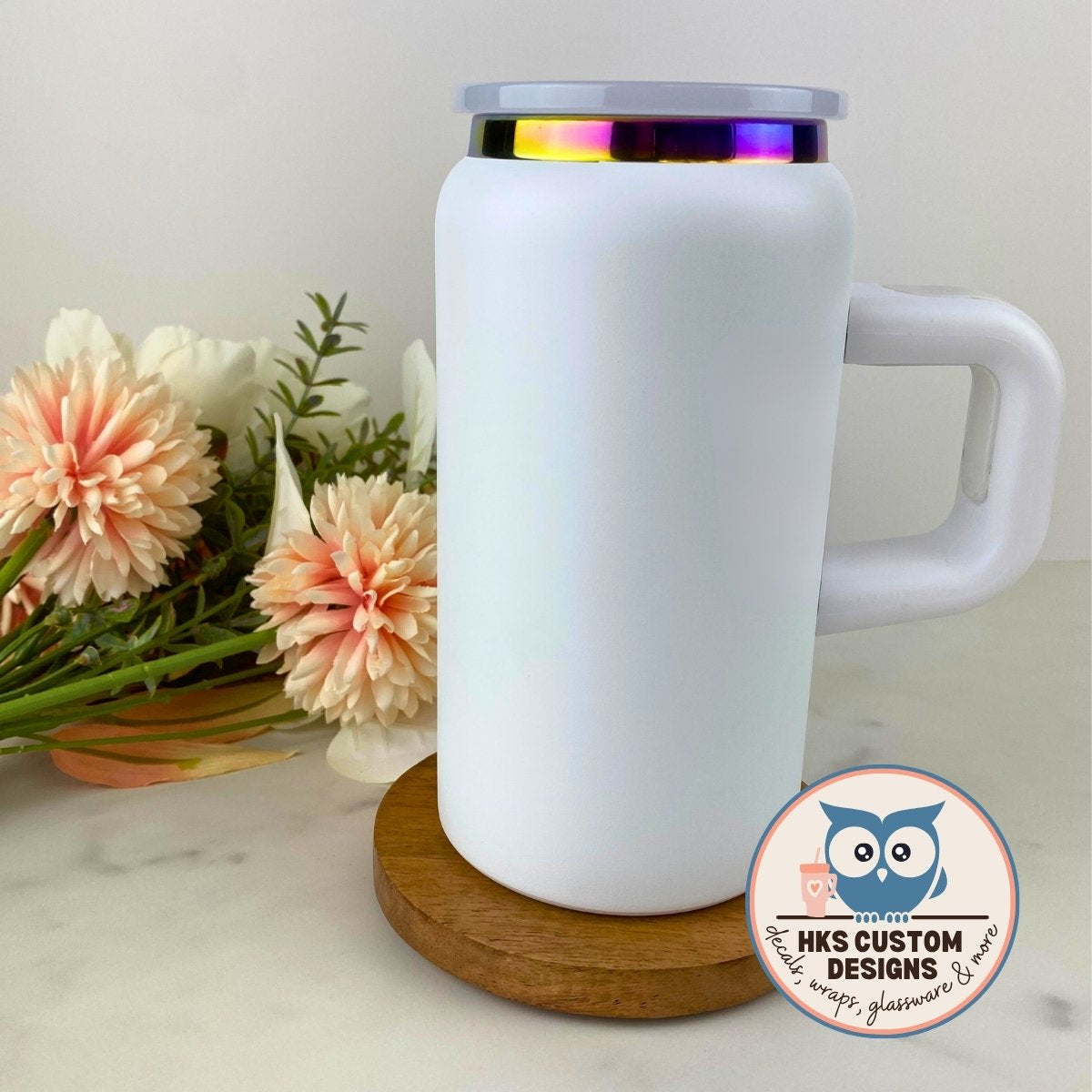 16 oz Stainless Steel with Handle