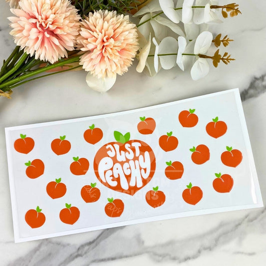 Just Peachy | 16 oz UV DTF Wrap