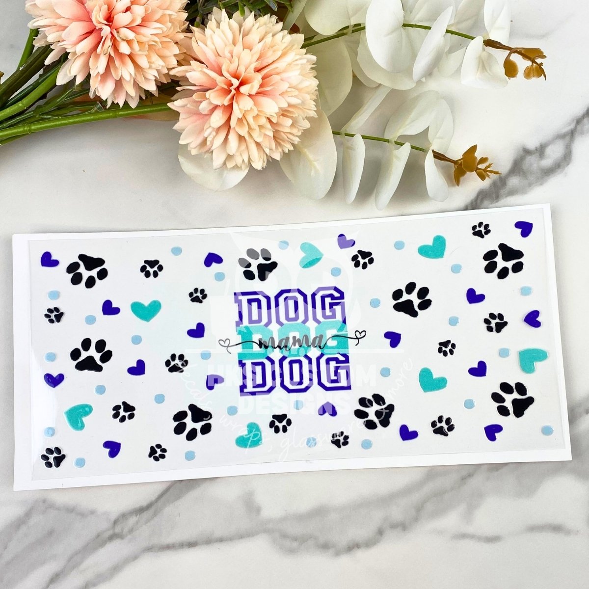 Dog Mama | 16 oz UV DTF Wrap