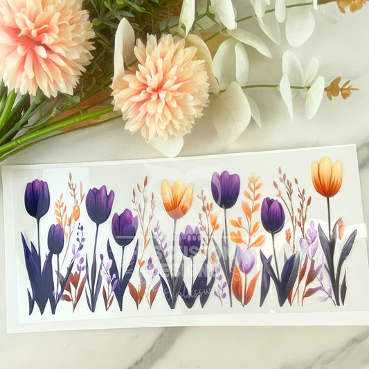 Tulips | 16 oz UV DTF Wrap