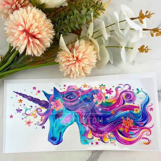Unicorn2 | 16 oz UV DTF Wrap