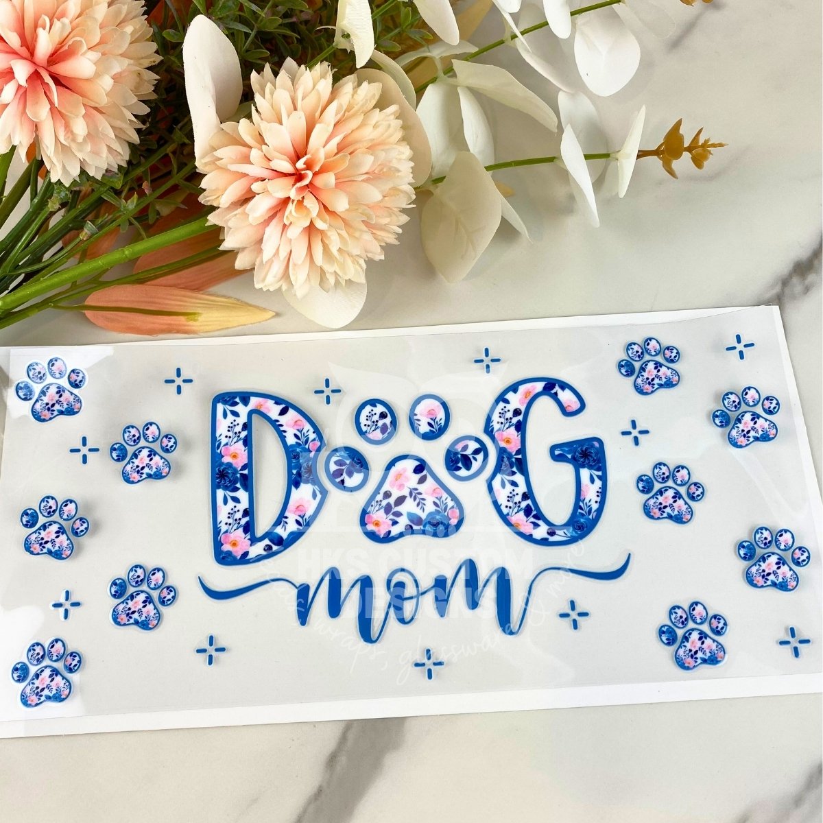 Dog Mom | 16 oz UV DTF Wrap