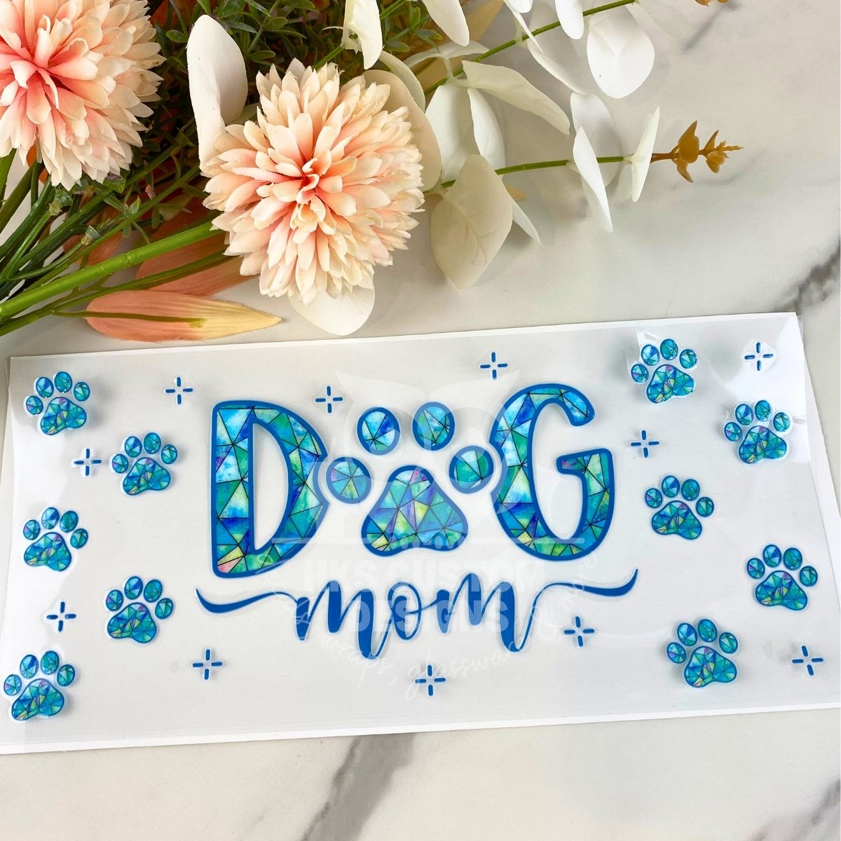 Dog Mom2 | 16 oz UV DTF Wrap