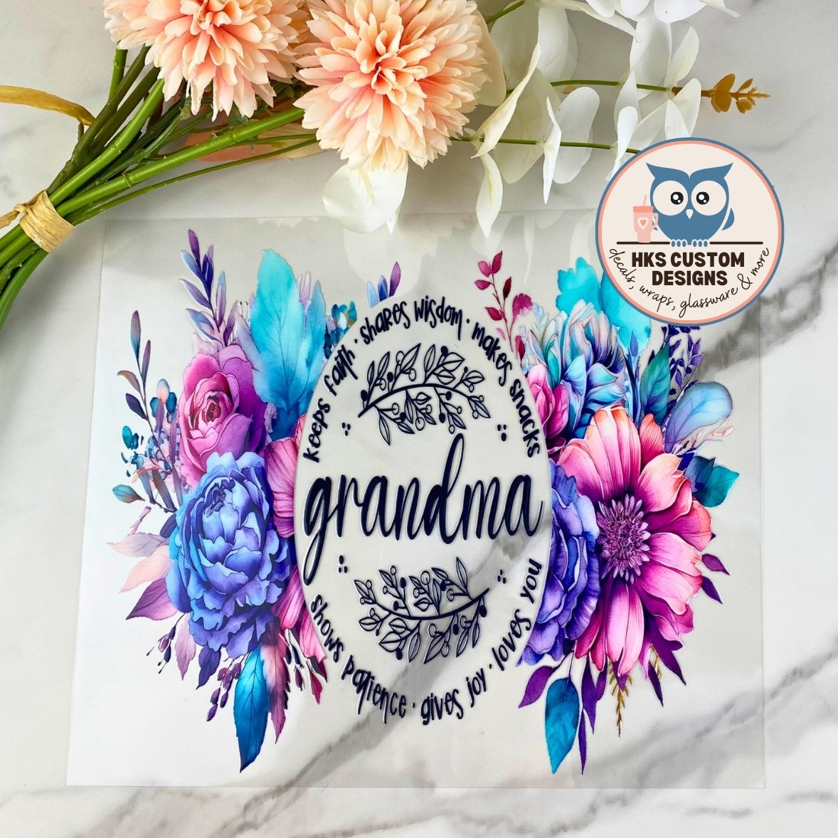 Grandma | 20/25 oz UV DTF Wrap