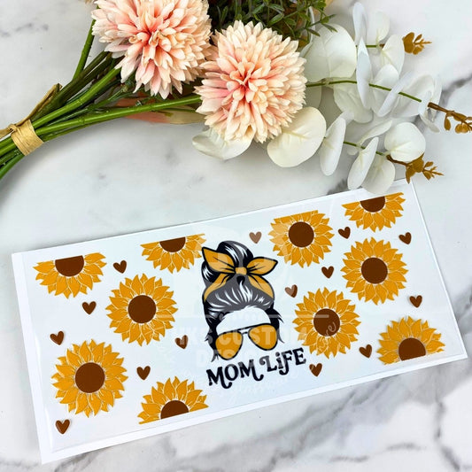 Mom Life | 16 oz UV DTF Wrap
