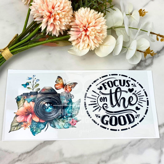 Focus on the Good | 16 oz UV DTF Wrap