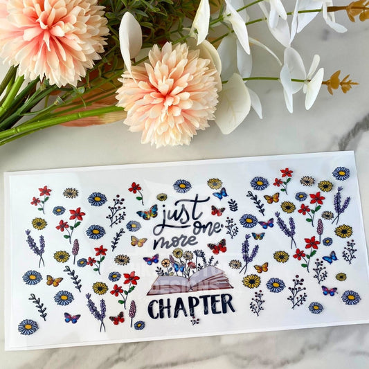 Just One More Chapter | 16 oz UV DTF Wrap