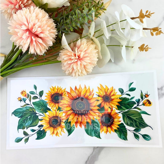 Sunflower2 | 16 oz UV DTF Wrap
