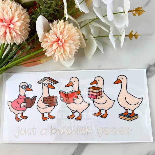Bookish Goose | 16 oz UV DTF Wrap