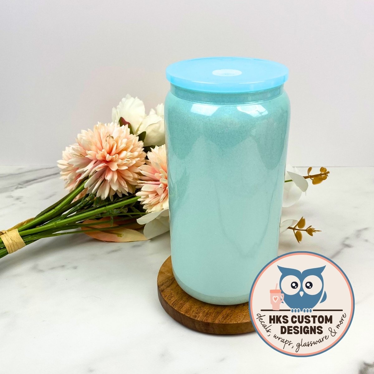 16 oz Shimmer Glass