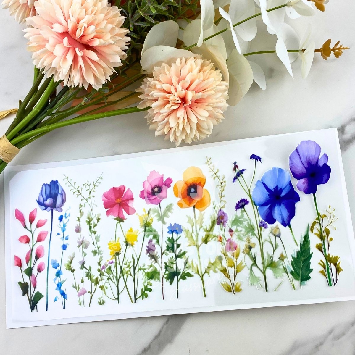 Wildflowers1 | 16 oz UV DTF Wrap