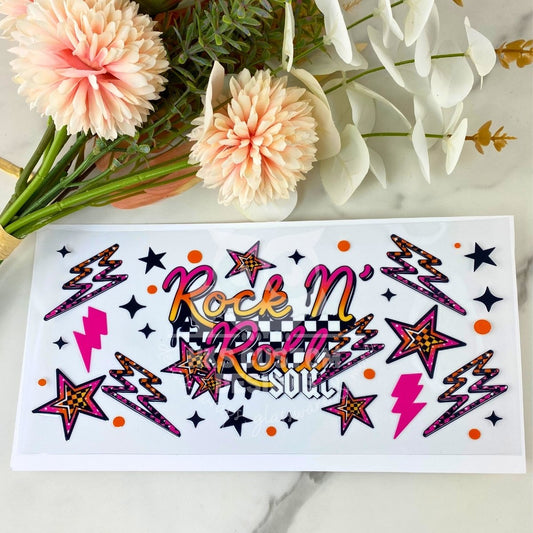 Rock N Roll Soul | 16 oz UV DTF Wrap