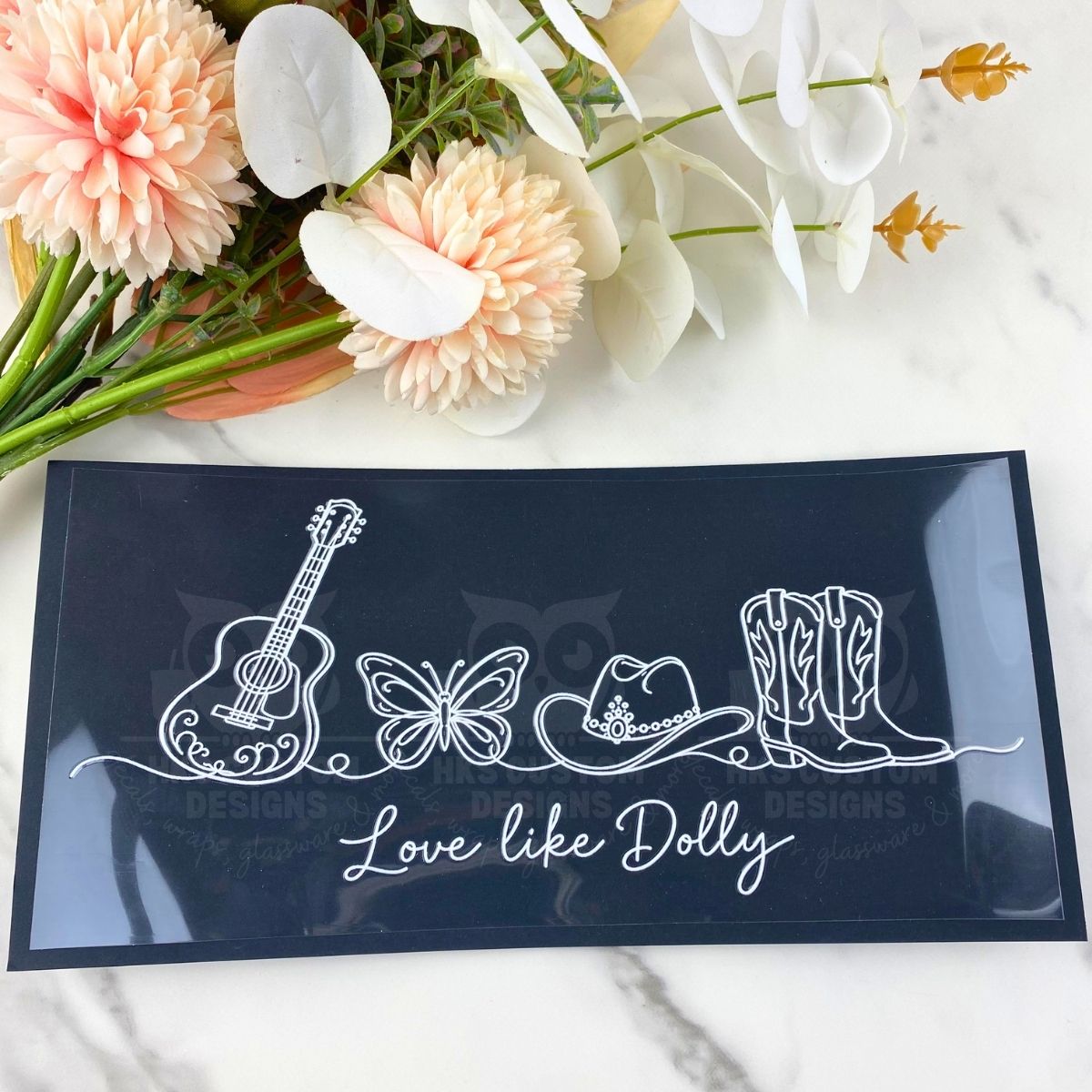 Love Like Dolly | 16 oz UV DTF Wrap