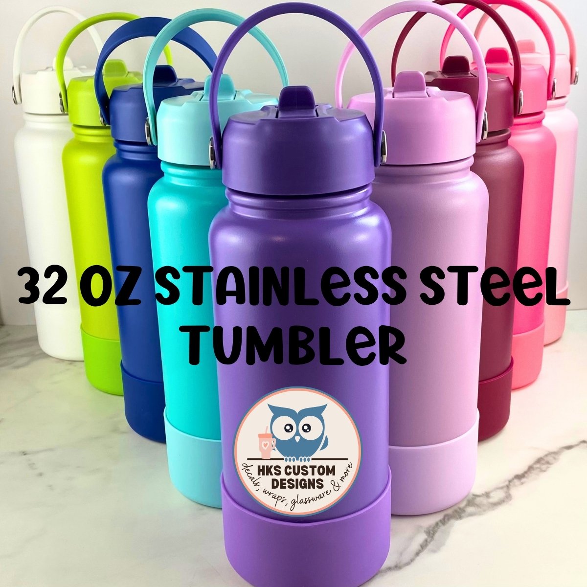 32 oz Stainless Steel Tumbler