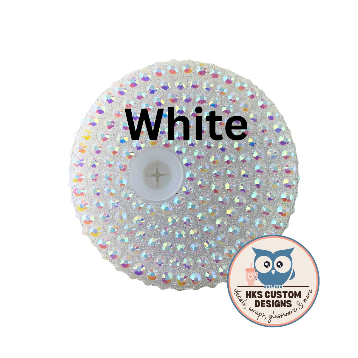 16 oz Rhinestone Lids