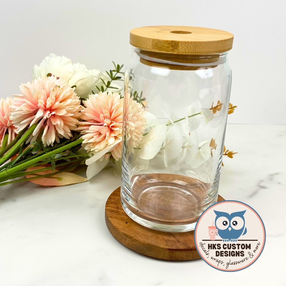 16 oz Clear Glass