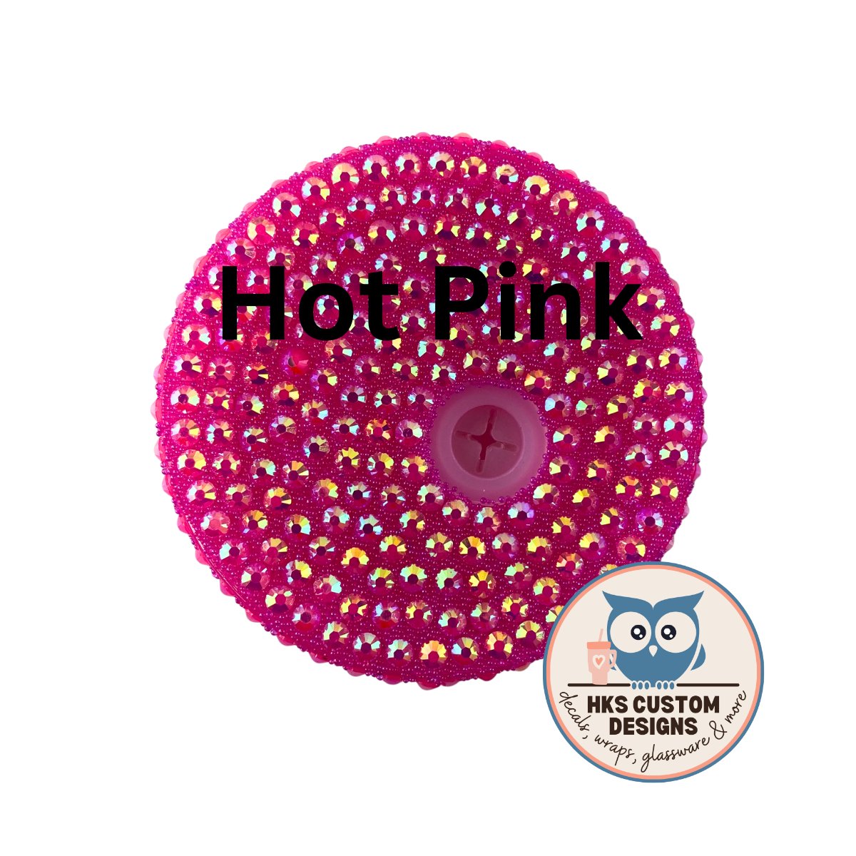 16 oz Rhinestone Lids