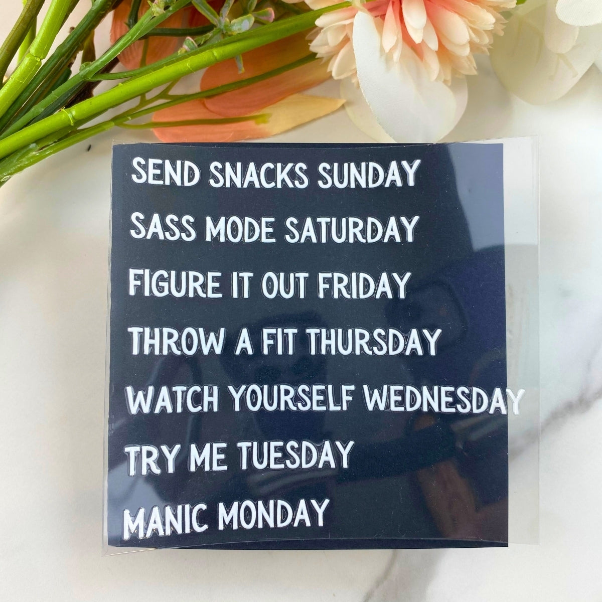 Days of the Week Pen Wraps